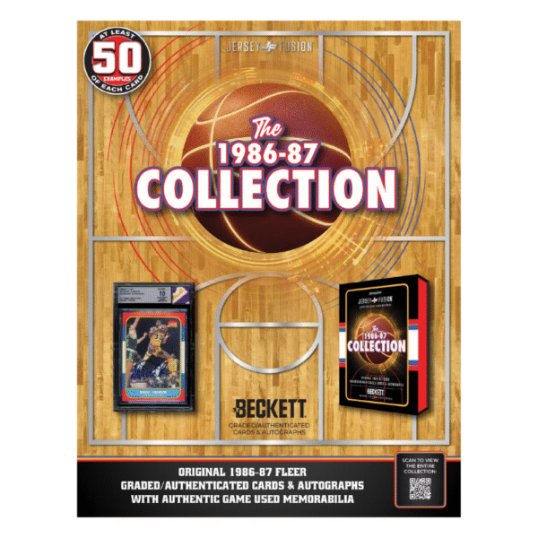Jersey Fusion The 1986/87 Collection Basketball Hobby Pack - Image 2