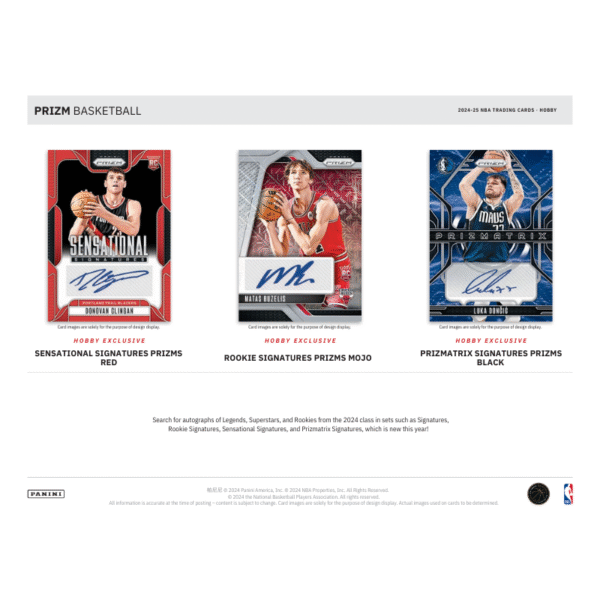2024/25 Panini Prizm Basketball Hobby Box - Image 3