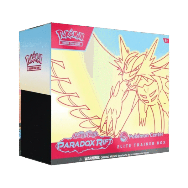 Paradox Rift Pokémon Center Elite Trainer Box [Roaring Moon]