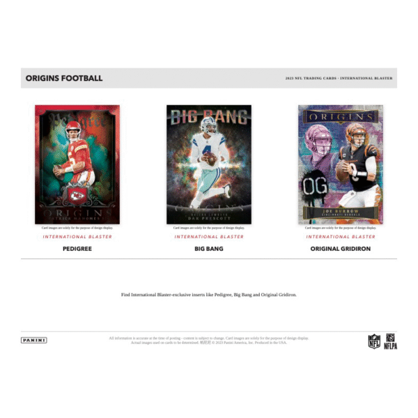 2023 Panini Origins Football Hobby Box - Image 3