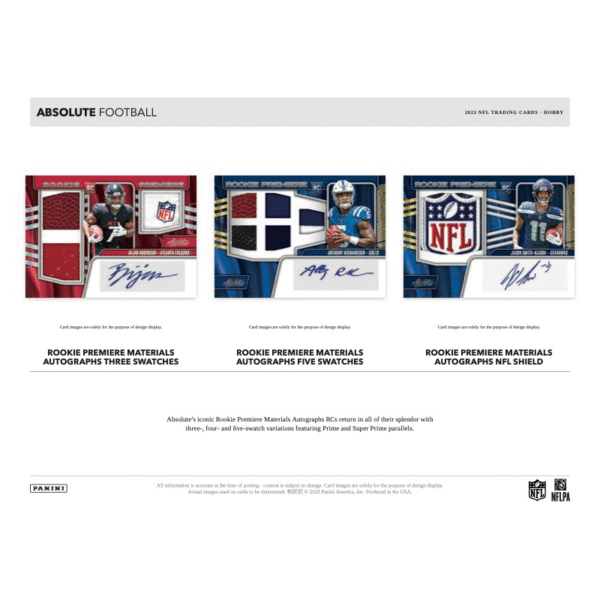2023 Panini Absolute Football Hobby Box - Image 2