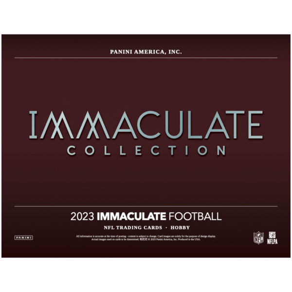 2023 Panini Immaculate Football Hobby Box - Image 5