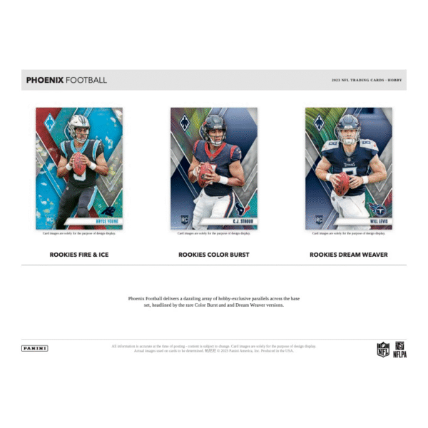 2023 Panini Phoenix Football Hobby Box - Image 3