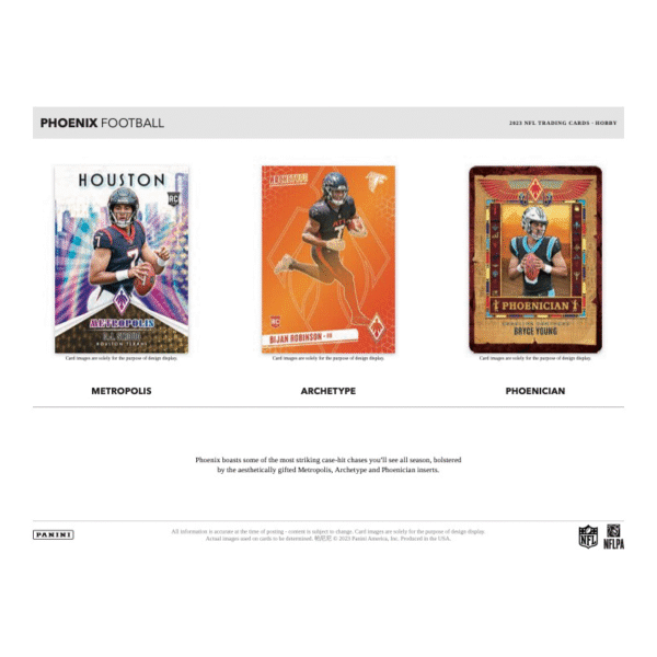 2023 Panini Phoenix Football Hobby Box - Image 5