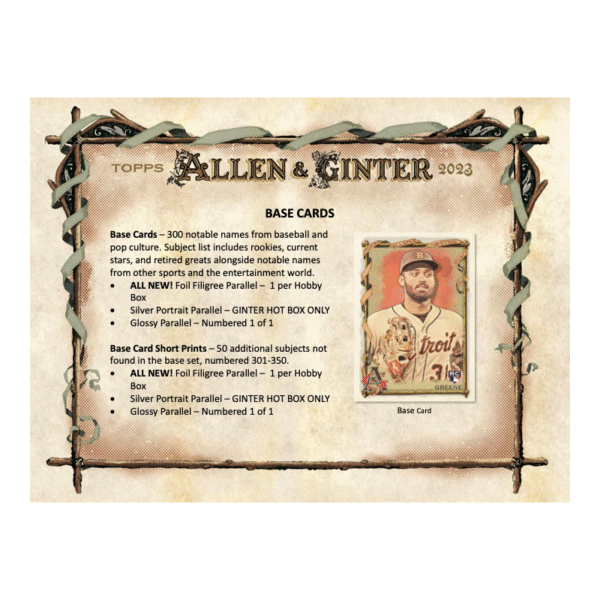 2023 Topps Allen & Ginter Baseball Hobby 12 Box Case - Image 4