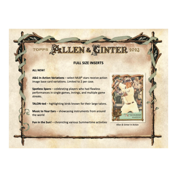 2023 Topps Allen & Ginter Baseball Hobby 12 Box Case - Image 6