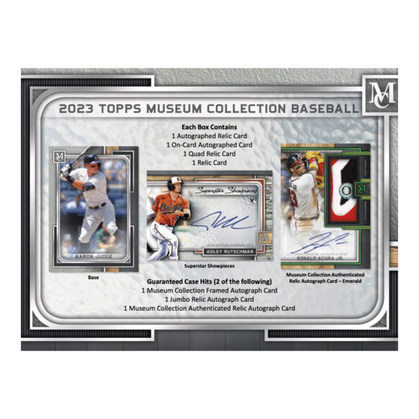 2023 Topps Museum Collection Baseball Hobby Box - Image 2