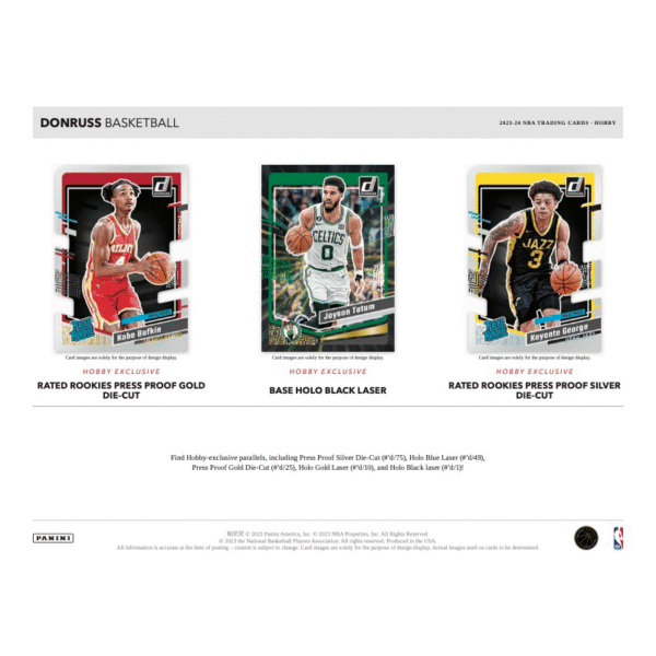 2023/24 Panini Donruss Basketball Hobby Box - Image 3