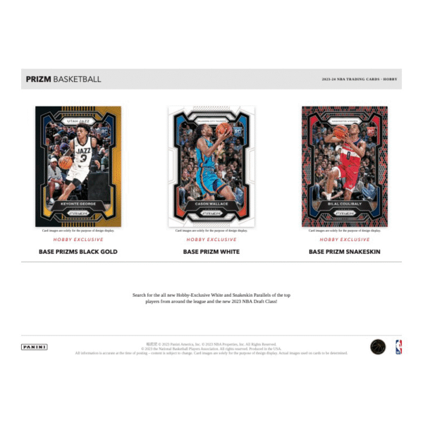 2023/24 Panini Prizm Basketball Hobby Box - Image 4