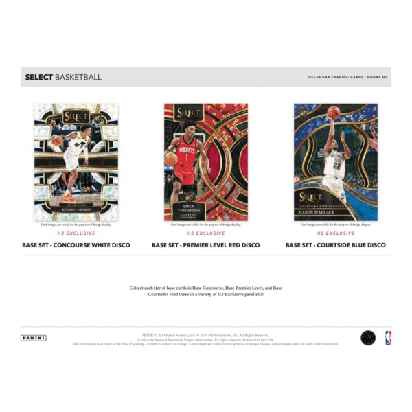 2023/24 Panini Select Basketball H2 Hybrid Box - Image 2