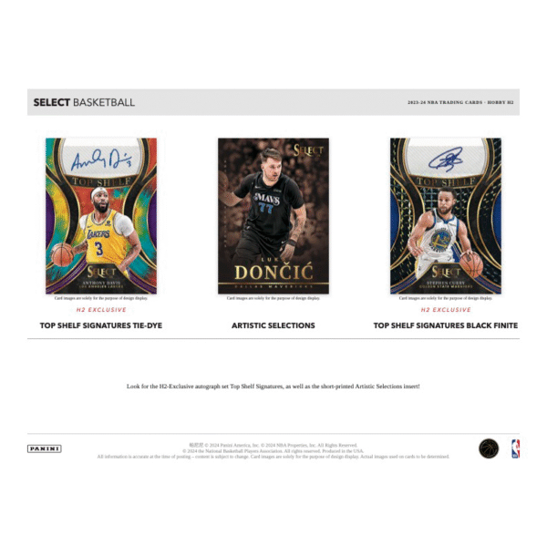 2023/24 Panini Select Basketball H2 Hybrid Box - Image 4