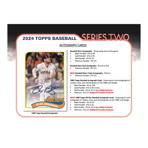 2024 Topps Series 2 Baseball Jumbo 6 Box Case - Image 12