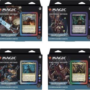 MTG Universes Beyond: Warhammer 40,000 (Set of 4) Commander Decks