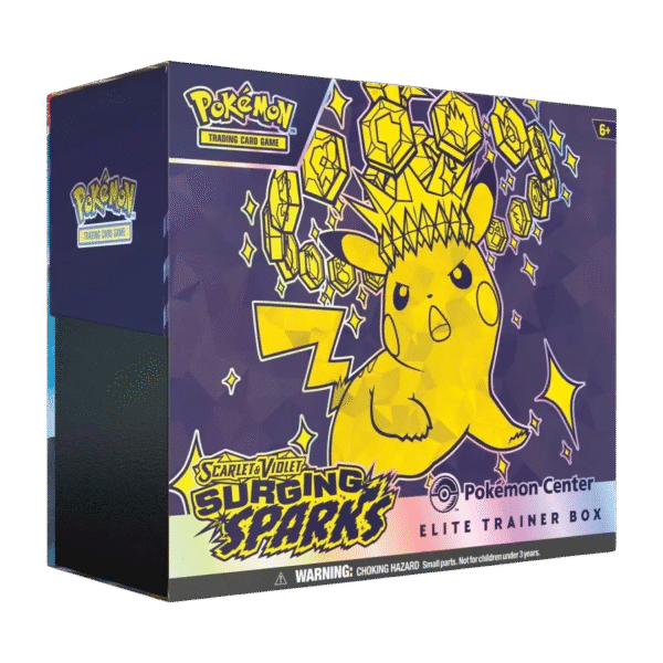 Surging Sparks Pokémon Center Elite Trainer Box
