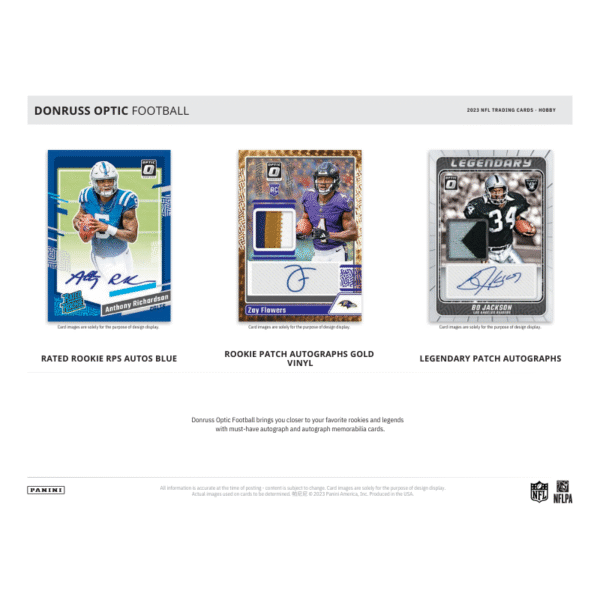 2023 Panini Donruss Optic Football Hobby Box - Image 3