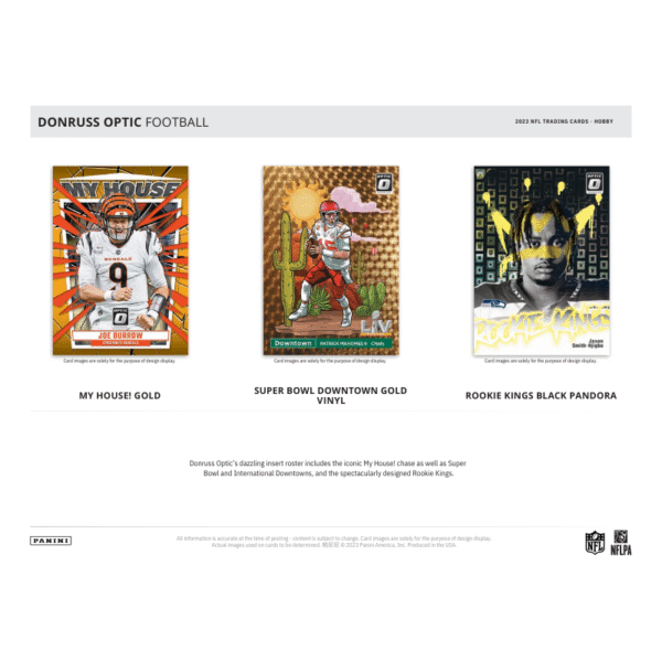2023 Panini Donruss Optic Football Hobby Box - Image 5
