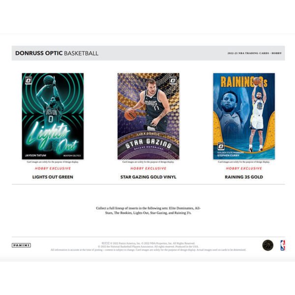2022/23 Panini Donruss Optic Basketball Hobby Box - Image 3