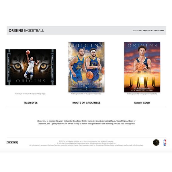 2022/23 Panini Origins Basketball Hobby Box - Image 4