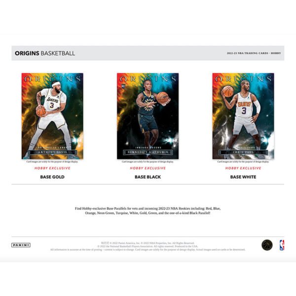 2022/23 Panini Origins Basketball Hobby Box - Image 5