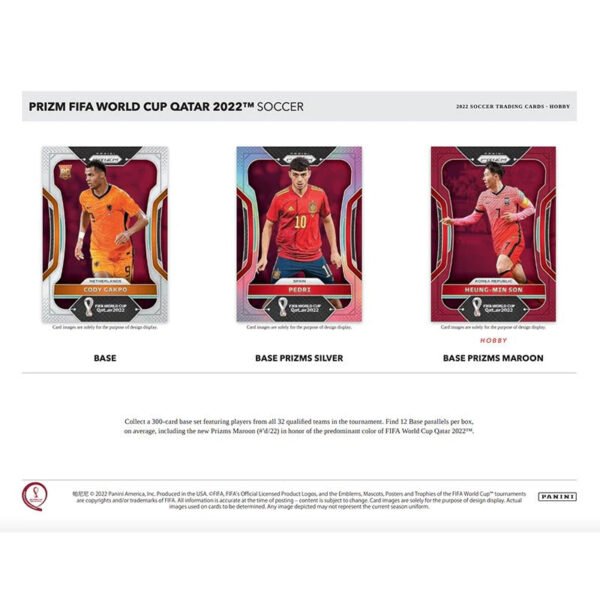 2022 Panini Prizm World Cup Soccer Hobby Box - Image 3