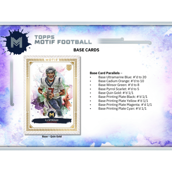 2023 Topps Motif Football Hobby Box - Image 3