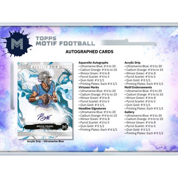 2023 Topps Motif Football Hobby Box - Image 5
