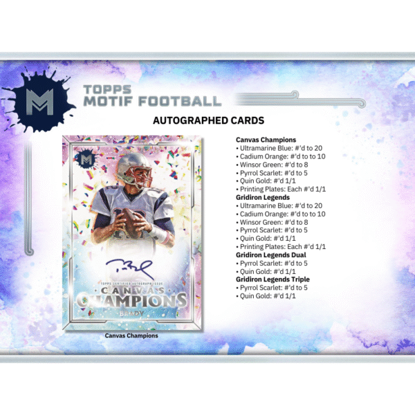2023 Topps Motif Football Hobby Box - Image 4