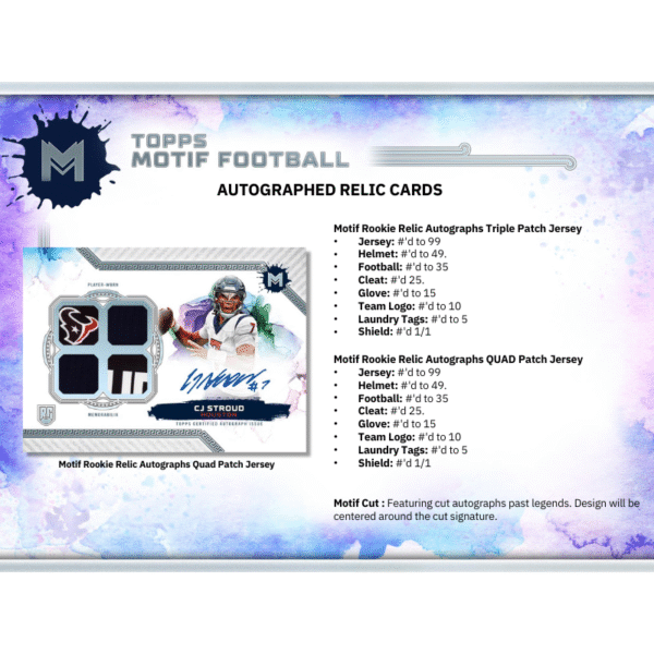 2023 Topps Motif Football Hobby Box - Image 7