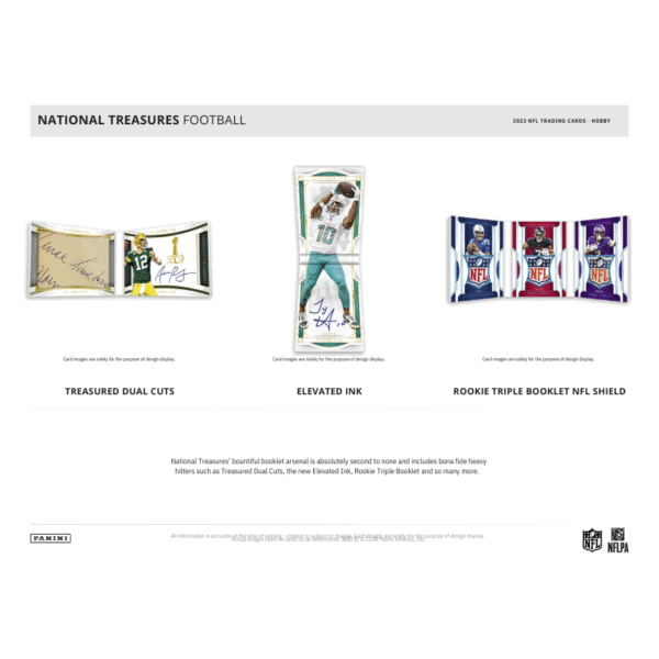 2023 Panini National Treasures Football Hobby Box - Image 2