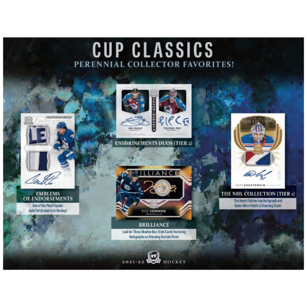 2021/22 Upper Deck The Cup Hockey Hobby Box - Image 4