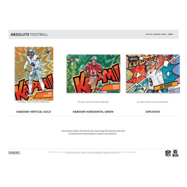 2024 Panini Absolute Football Hobby Box - Image 6