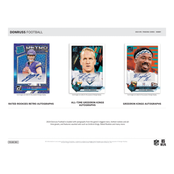 2024 Panini Donruss Football Hobby Box - Image 4