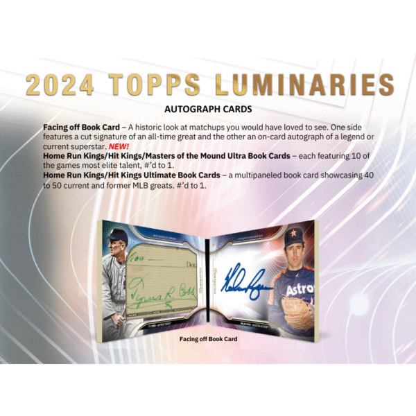 2024 Topps Luminaries Baseball Hobby Box - Image 4