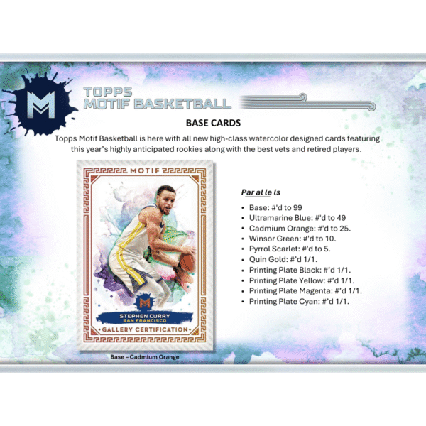 2023/24 Topps Motif Basketball Hobby Box - Image 3