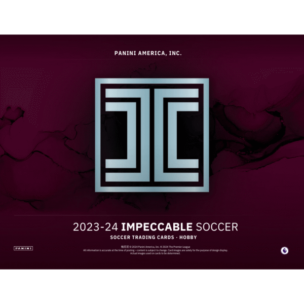 2023/24 Panini Impeccable Soccer Hobby Box - Image 4