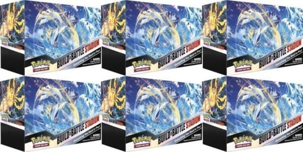 Pokemon Silver Tempest [x6] Build & Battle Stadium Sealed Case